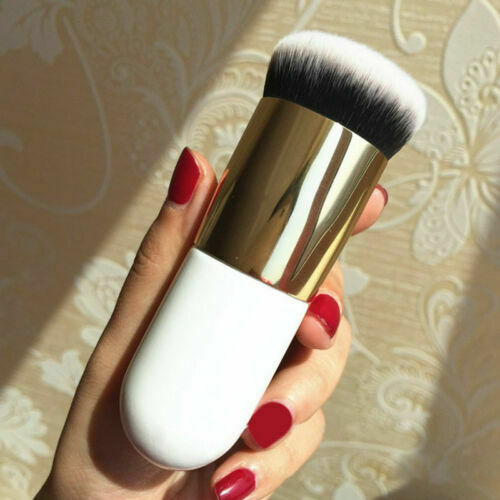 Chubby Pier Foundation Flat Cream Brushes Professional Cosmetic Makeup Brush_voghion.com