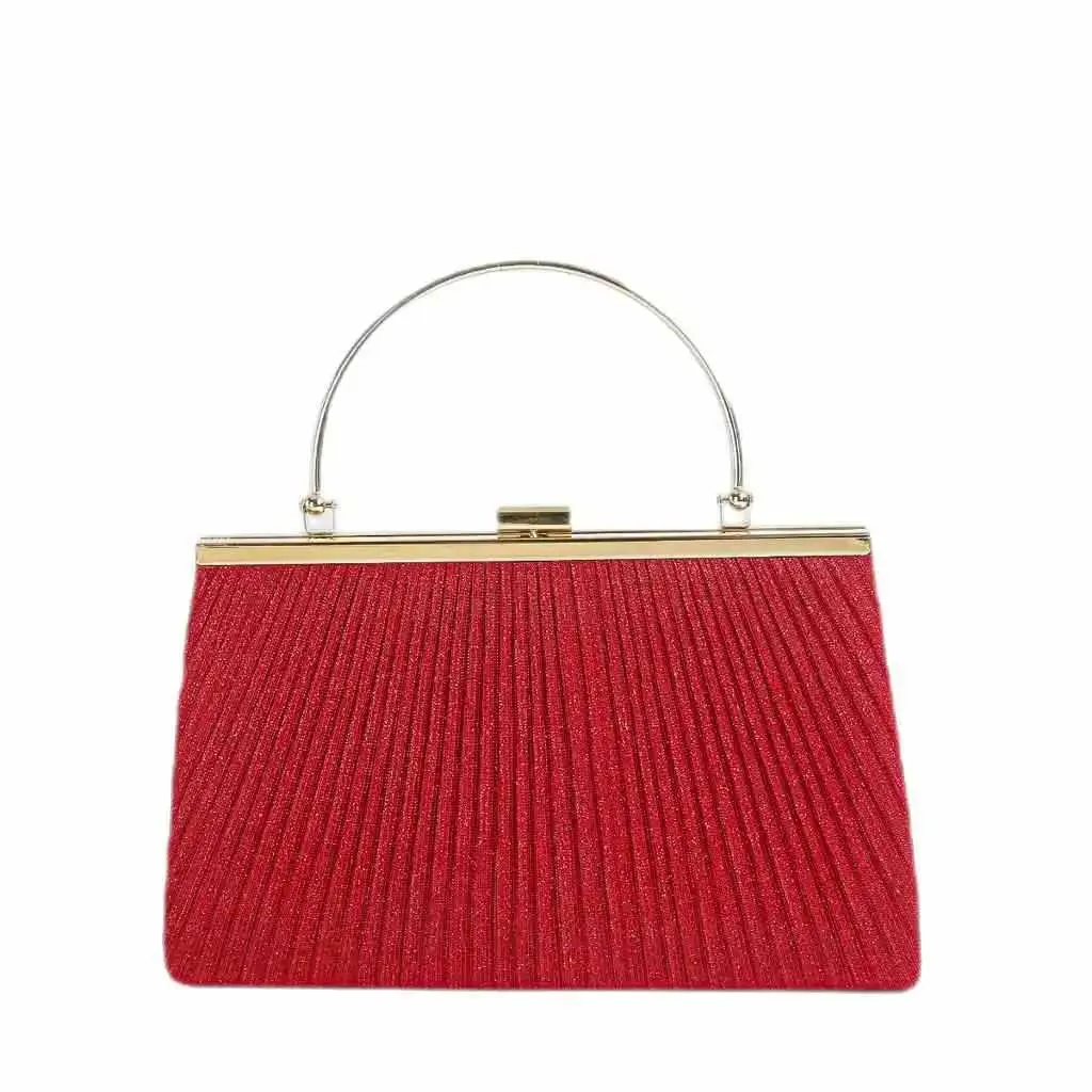 Heißer Verkauf Mond Aprikose Abend Kupplung Partei Kette Schulter Tasche Weibliche Pailletten Hochzeit Geldbörse Handtasche für WomenC241211_voghion.com