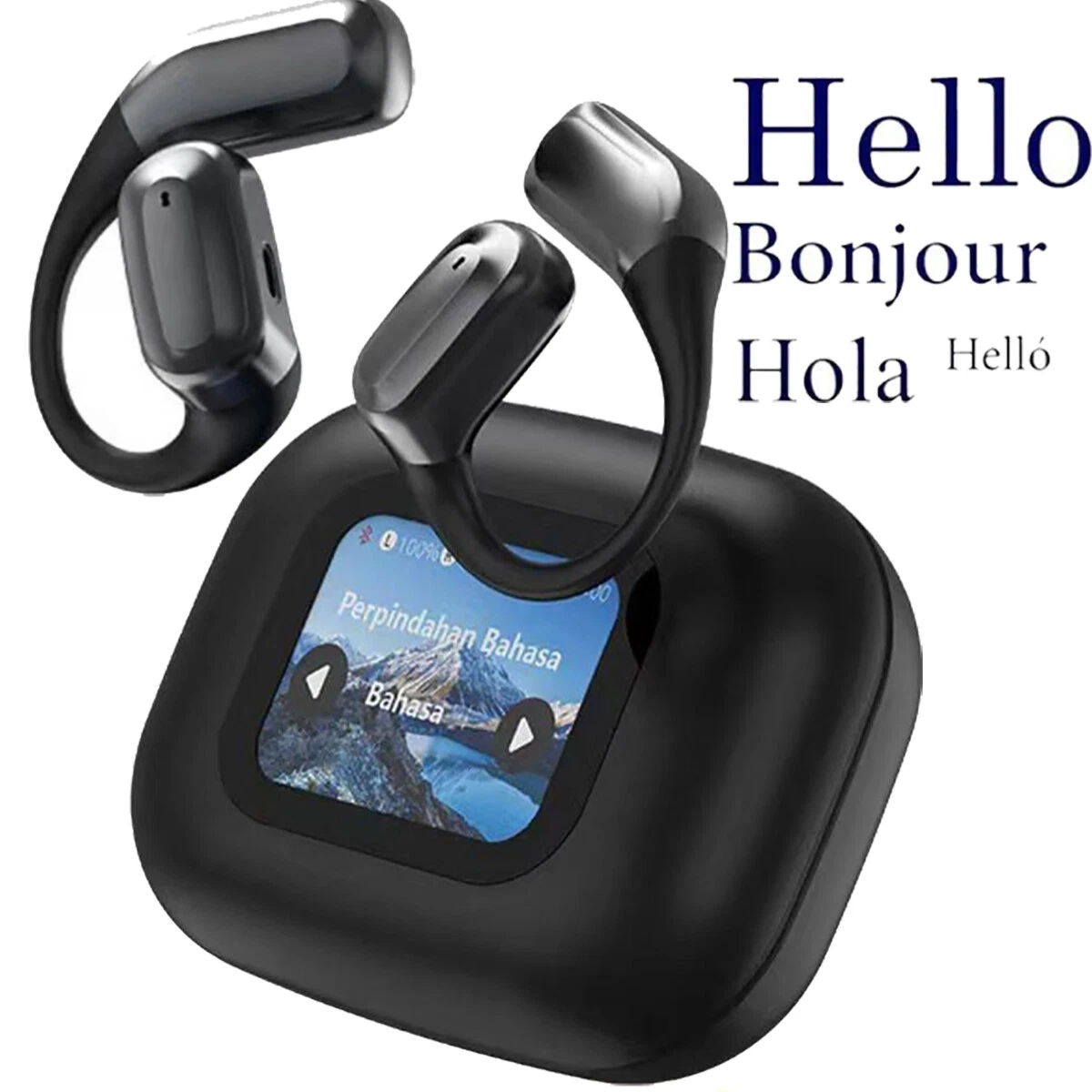 2025 Translator Earbuds, New Vylaras Translation Wireless Bluetooth Earphones_voghion.com
