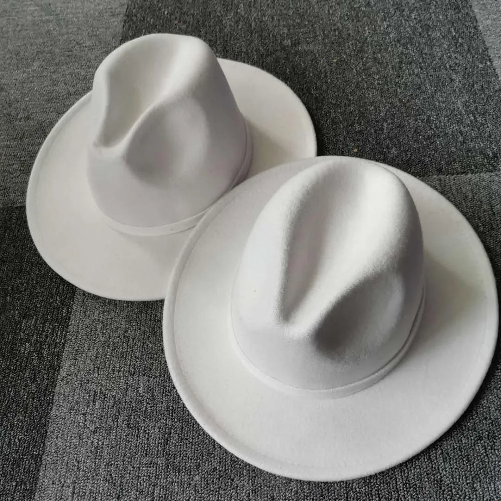 Pălării Fedora cu bor plat pentru femei, din pâslă artificială din lână, stil Jazz, Trilby, model exterior, culoare roșie, model patchwork, model Panama, model Trilby, model petrecere_voghion.com