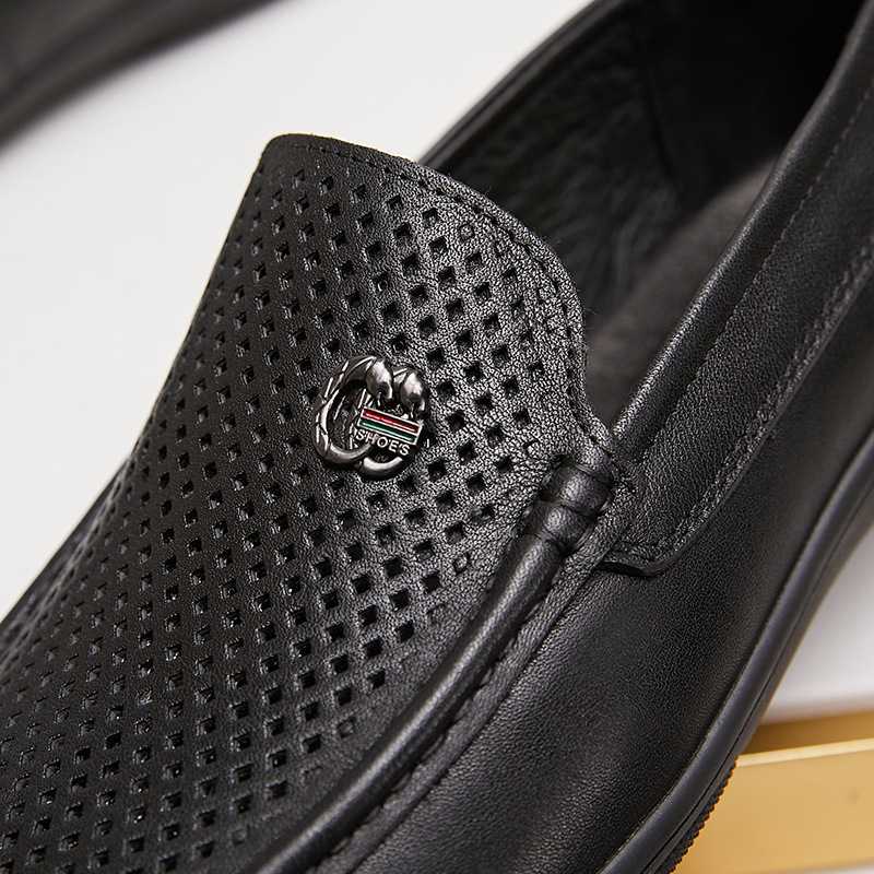 New leather men's comfortable leather shoes_voghion.com