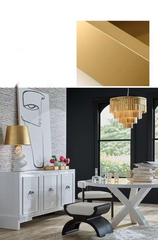 Lampada da comodino circolare moderna semplice in stile nordico/lamina d'oro/lampada da tavolo per camera da letto in marmo verniciato_voghion.com
