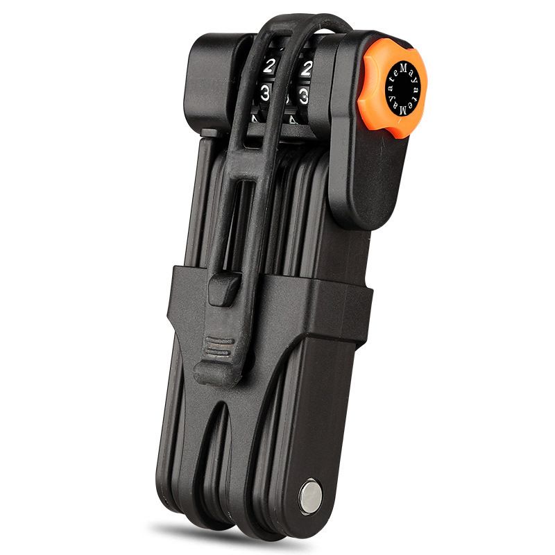 Bicycle Password Anti-theft Mountain Electric Portable Articulated Bike Folding Lock_voghion.com