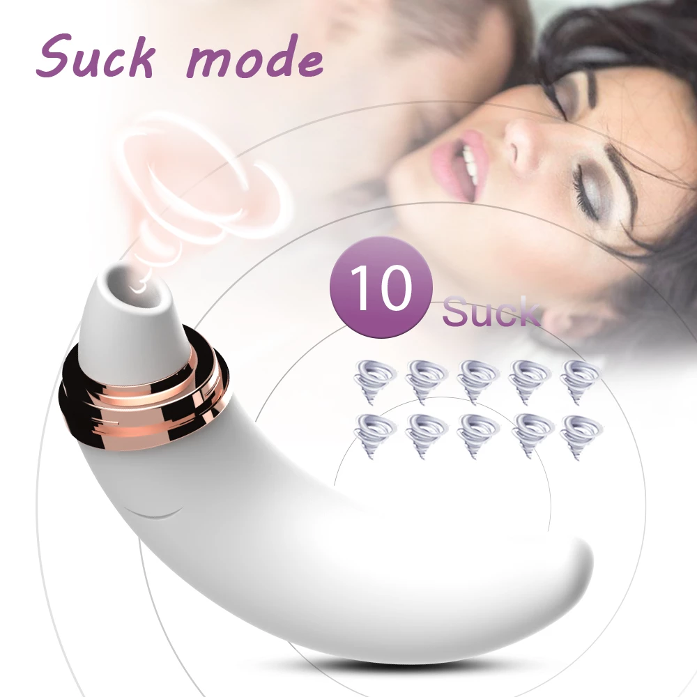 XBONP Private Vibrator, Moon Sucking Toy Sucking Vacuum Stimulator Moon Shape Sucking Vibrators, Waterproof_voghion.com