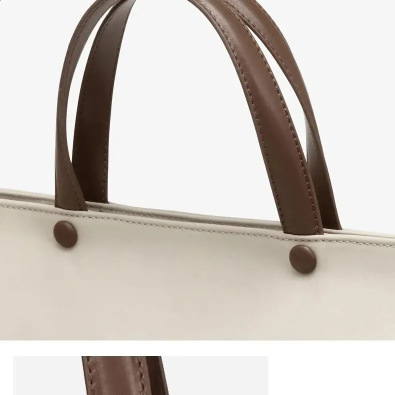 GOLF Briefcase for Women Apricot Document Handbag 14 Inch Business Laptop Tote Bag College Bags Womens Handbags Trend_voghion.com