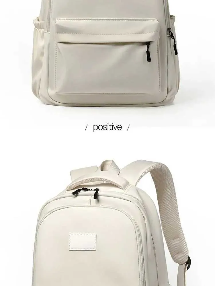Rucksack Für Damen Und Herren Einfarbiger Laptop Rucksack Freizeit_voghion.com