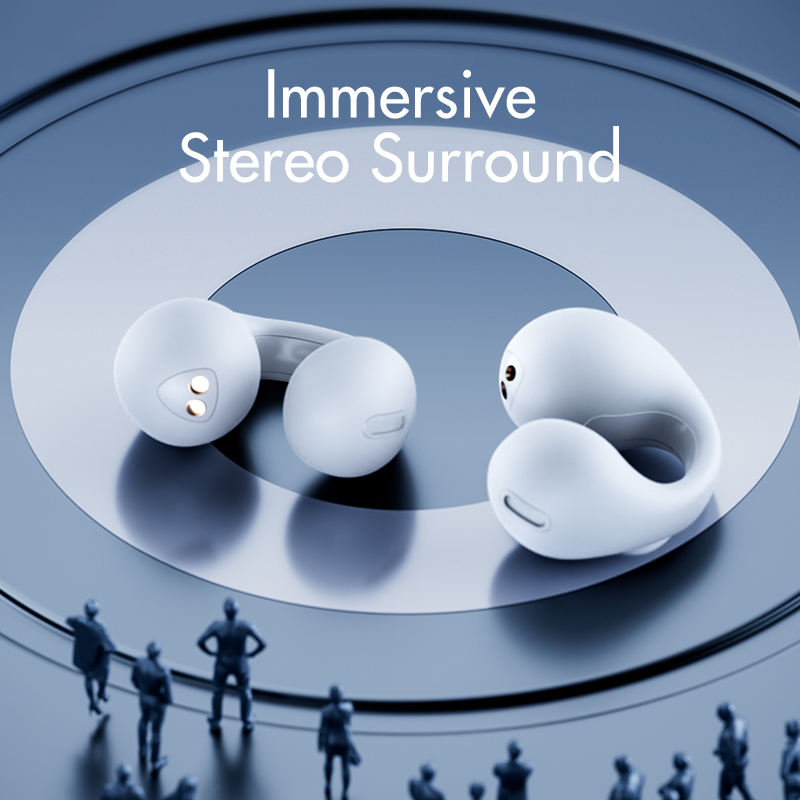 Auricolari Bluetooth con cancellazione del rumore, auricolari Tws, auricolari stereo, auricolari wireless con custodia di ricarica_voghion.com