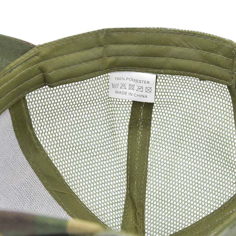 Unisex Camouflage Baseball Cap Breathable Summer Sun Visor Hat_voghion.com
