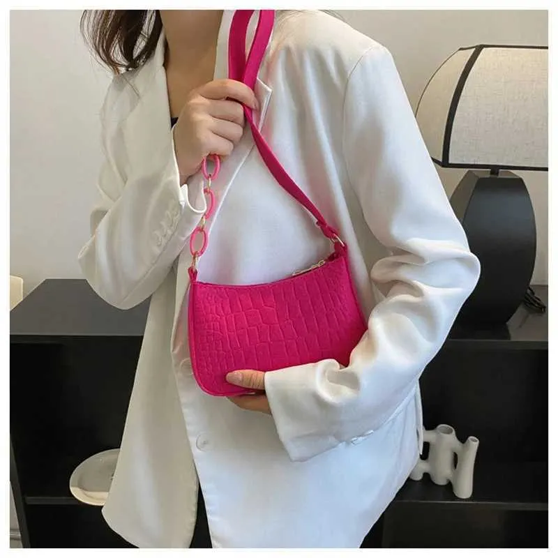 Einfach Tote-Taschen fir Wen Nei Trendy Vintage Handtaschen Hot s Fem Kleng Subaxillär Casual Mini Shoder Taschen Y241026_voghion.com