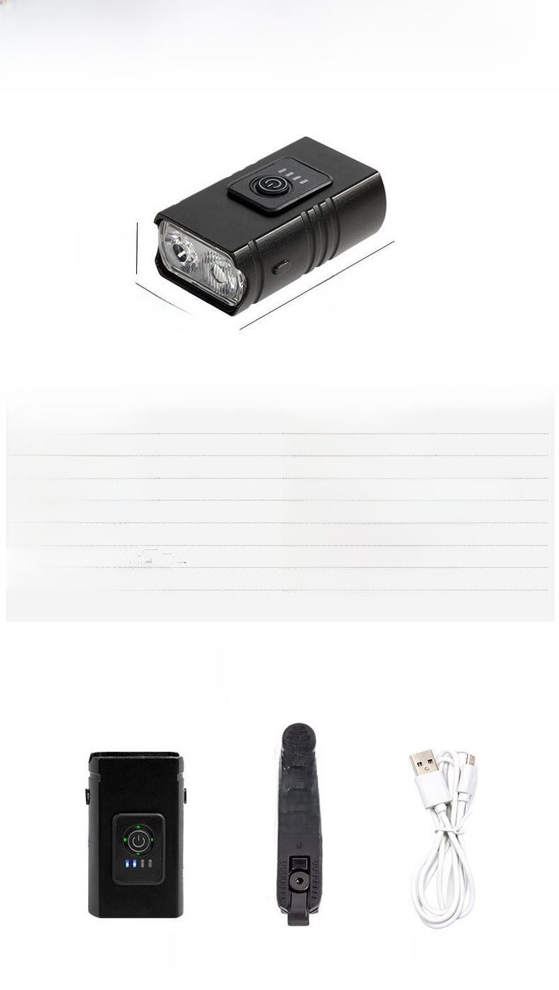 Phares de vélo de nuit à chargement USB [2 perles de lampe] Lumières de vélo réglables de près et de loin 2021 Nouveau_voghion.com