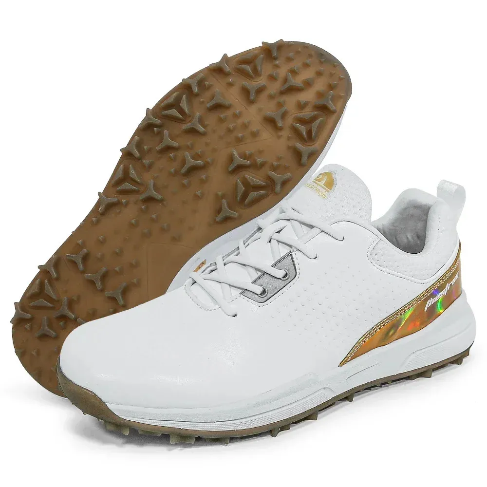 Waterproof Golf Sneakers For Men Spikeless Outdoor Walking Shoes_voghion.com