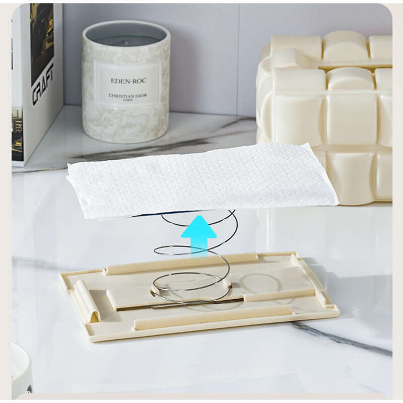 Huafu Ge Tissue Household Toilet Face Towel Storage B, Wall Mounted Living Room Coffee Table, Desktop Creative Paper_voghion.com