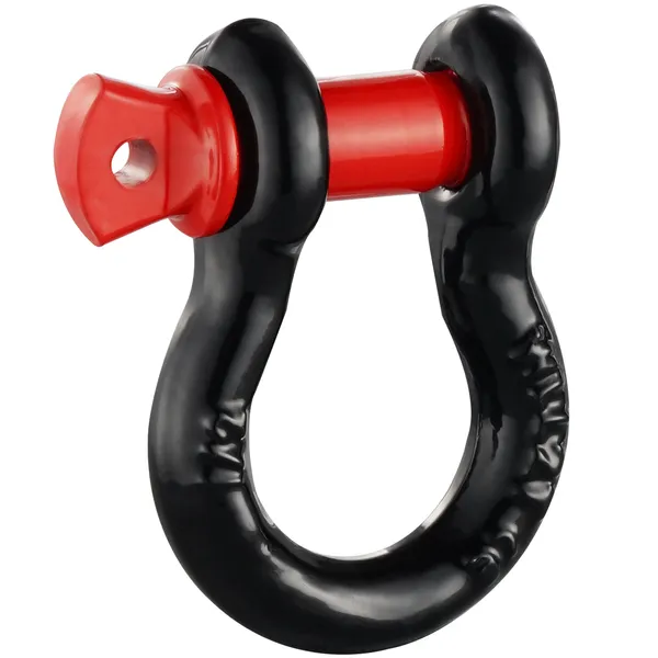 4 USD 12,7 mm D-Ring-Schäkel 15,9 mm Schraubbolzen 8 Tonnen Bruchfestigkeit_voghion.com