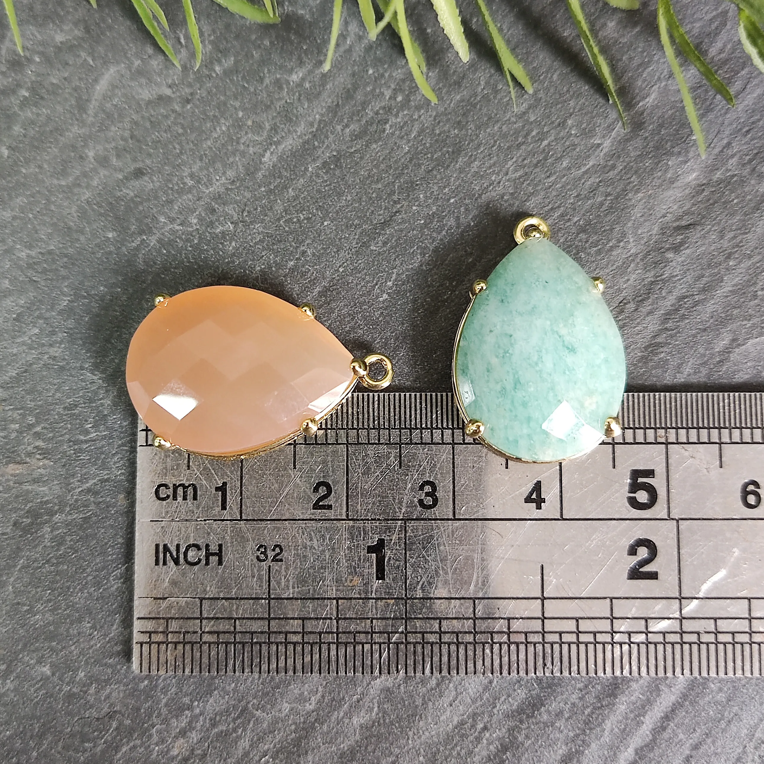 Collane con ciondolo con pietre preziose naturali, pietra del sole, cristallo curativo ametista per orecchini, collane, accessori per gioielli fai da te_voghion.com