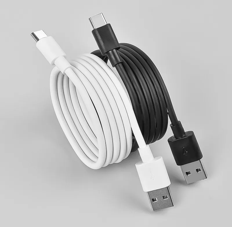 Câbles universels USB 1 A vers Type C pour téléphones portables, câble de charge Type C pour téléphones mobiles Android, Samsung, Huawei_voghion.com
