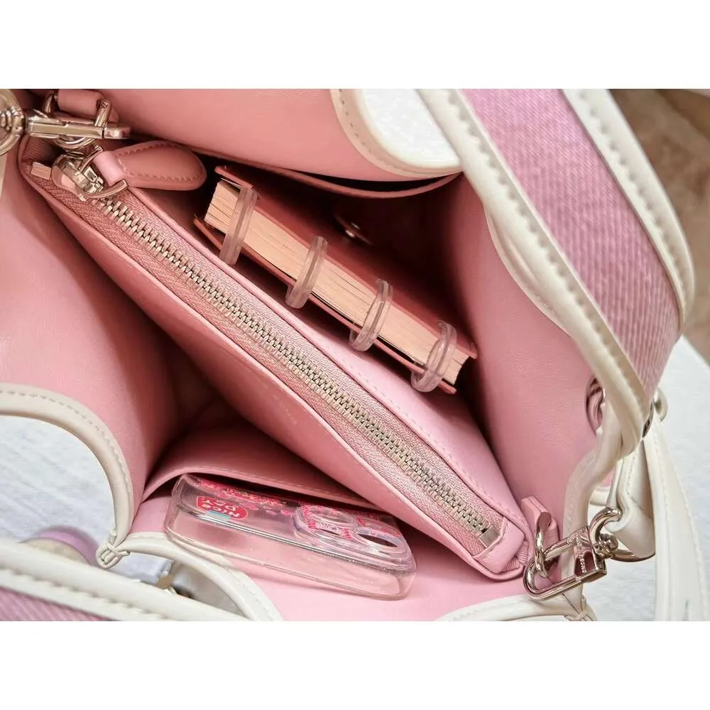 Fruit Blue New AS Commuter Versatile Fashion Denim Crossbody Bucket Vegetable Basket Bag Women_voghion.com