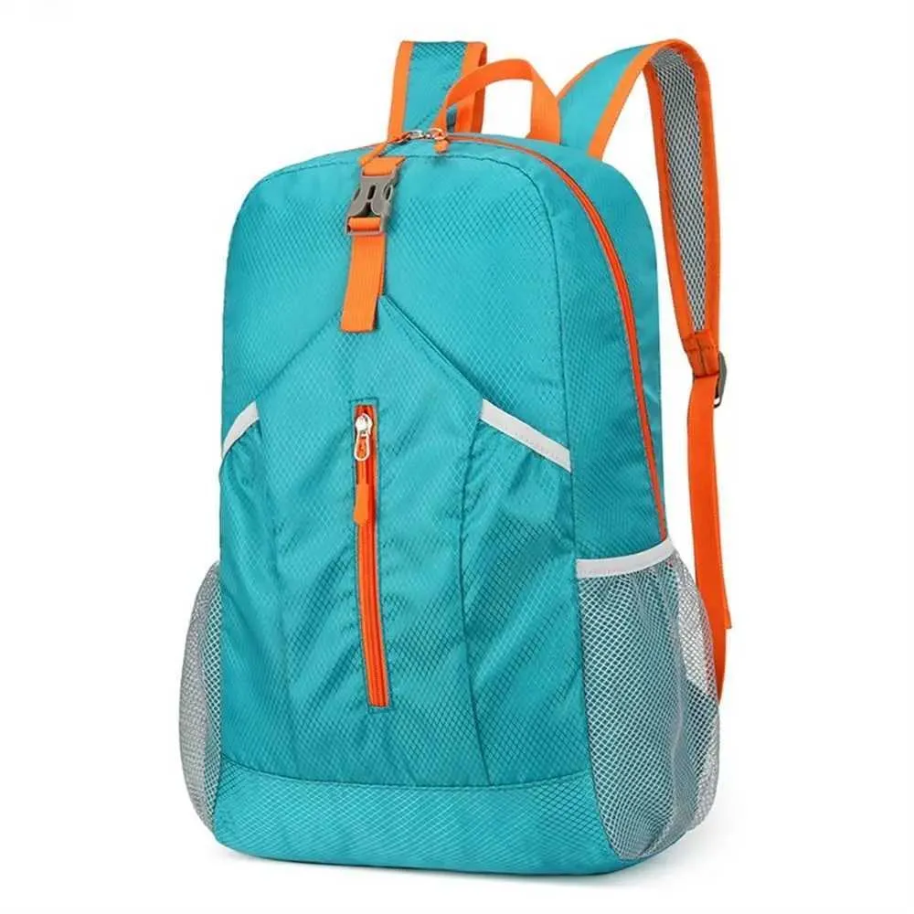 Sac à dos de sport d'extérieur imperméable à l'eau, sac d'alpinisme Oxford de grande capacité, sac de voyage léger et pliable à la mode_voghion.com