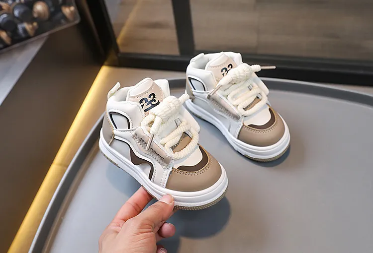 Designer Boys Girls Sport Kids Trainers For Cutefeet Toddler Children Comfortable Walking Shoes Size 21 - 32_voghion.com