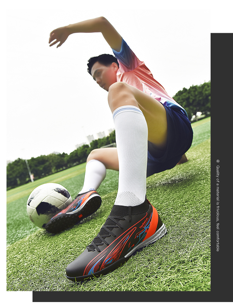 Männer Fussballschong Topqualitéit Fussballschong Turf Indoor Ultraleicht Training Rutschfest Futsal Hot Selling Héichqualitativ_voghion.com