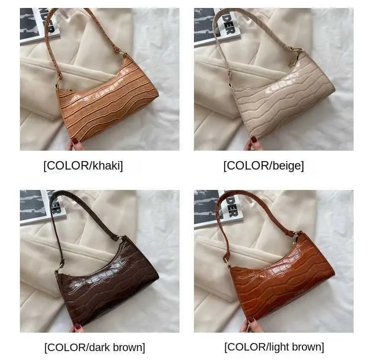 Fashion Exquisite Shopping Bag Retro Casual Totes Shoulder Bags Female Leather Solid Color Chain Handbag for Women_voghion.com