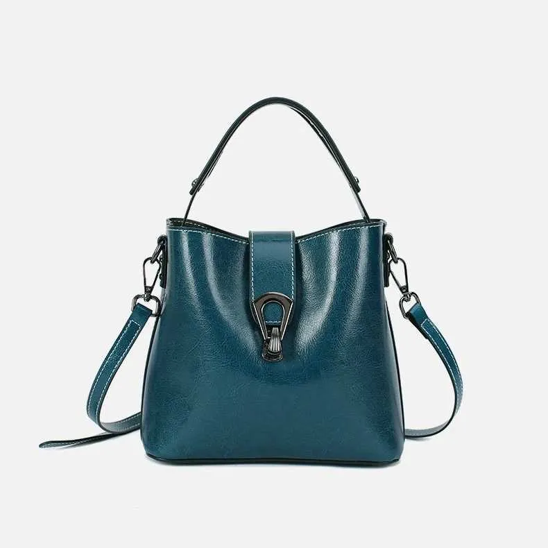Burminsa eigenaar leren bucket tas, dames schoudertas, crossbody tas_voghion.com