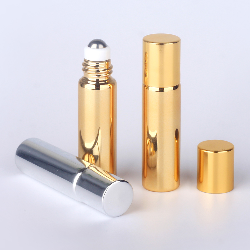 50pieces/lot 5ml Essential Oil Bottles UV Glass Perfume Bottle  essential oil sample bottles empty container_voghion.com