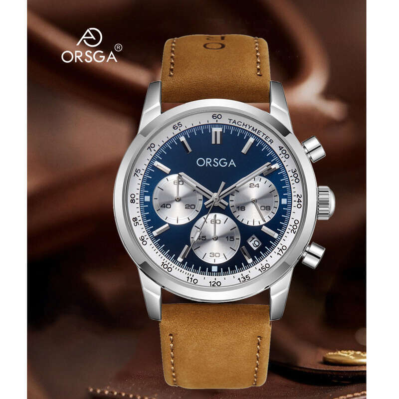 Reloj de cuarzo para hombre orsga impermeable multifunción_voghion.com
