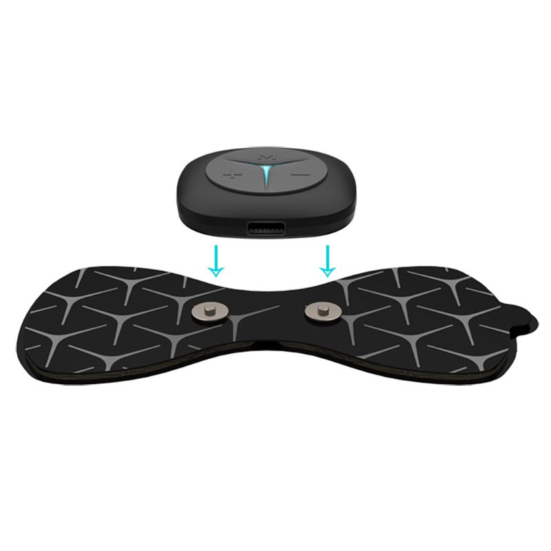 Mini elektrisks USB masāžas paliktnis 6 režīma EMS Tens visa ķermeņa muskuļu relaksējošais masieris M89F_voghion.com