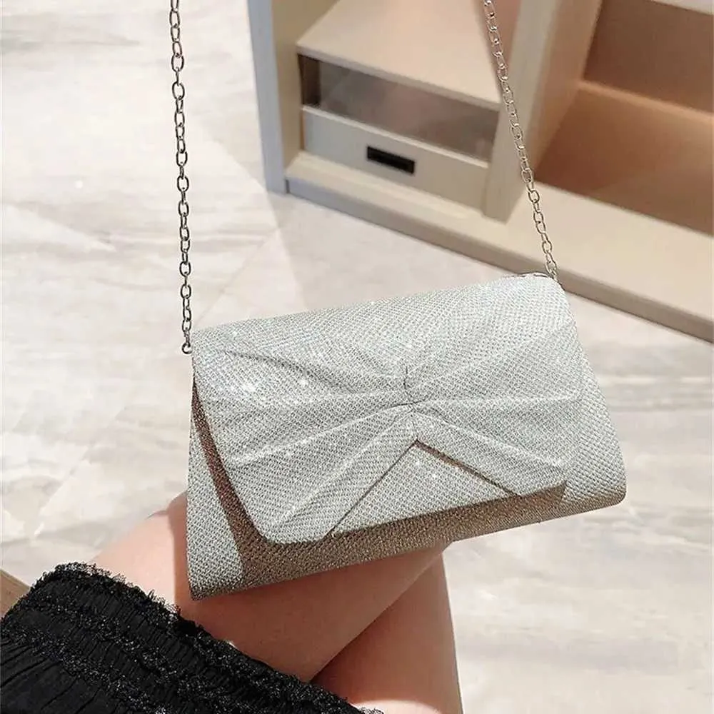 Modna šljokicasta torbica za večeru, banket, ženska torbica s lancem za rame, torba za večeru, vjenčanje, zabavu Y241019_voghion.com