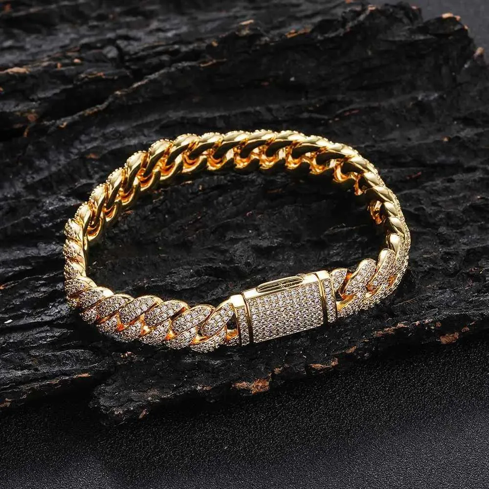 Anhänger Halsketten 10mm Hip Hop Zirkon CZ Ice Bubble Cubic Chain Halskette Damenschmuck Geburtstagsgeschenk H240613_voghion.com