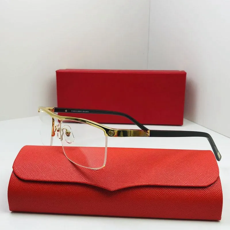best prescription frames reading Titanium frame designer for woman s designers Leopard head Frameless leg mens_voghion.com
