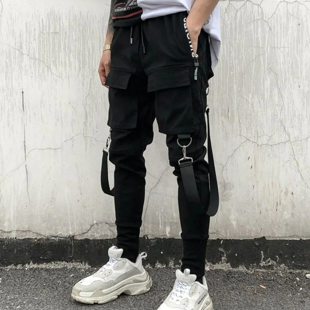 Herren Jogger Freizeithose Mit Seitentaschen Für Den Alltag_voghion.com