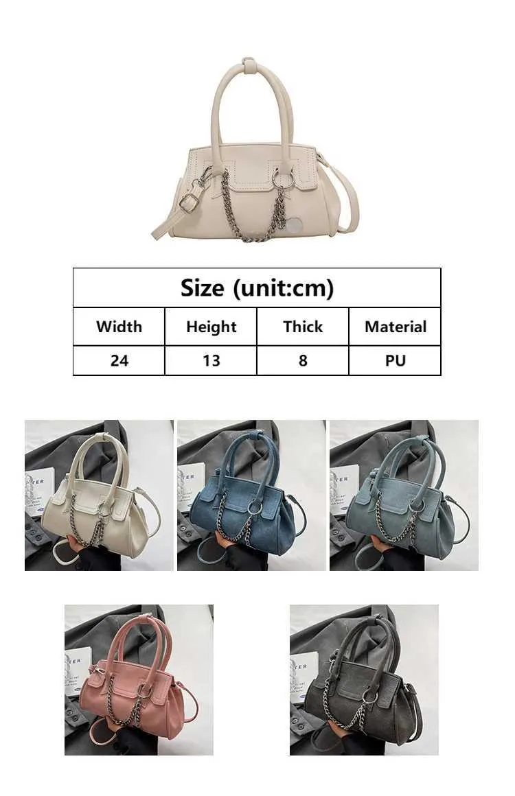 Sacs à bandoulière simples et polyvalents pour femmes, sacs à main classiques à poignée souple, petits sacs à main pour dames, mode printemps, épaule simple Ba241214_voghion.com