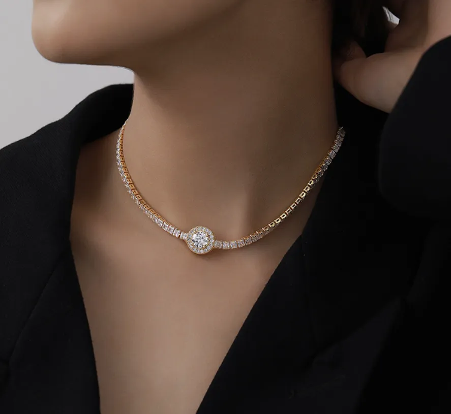Kæder Kobber Forgyldt Zirkon Simple One Piece Trending Produkter Halskæde Til Kvinder Modesmykker_voghion.com