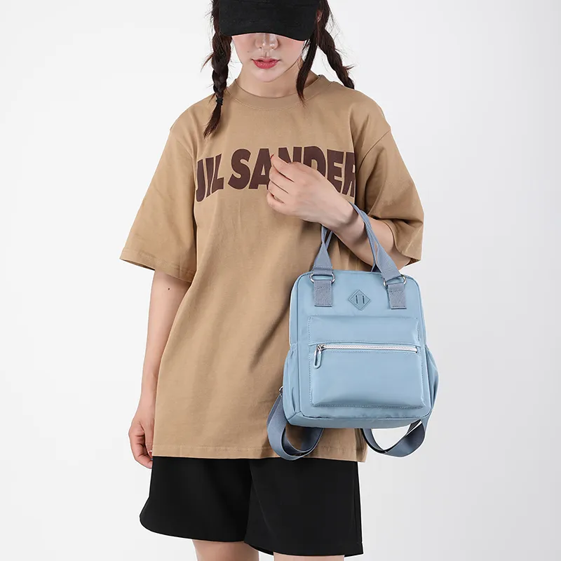Mode Damen Tagesrucksack aus strapazierfähigem, weichem Stoff, hübscher Stil, für Mädchen, hochwertiger kleiner Rucksack_voghion.com