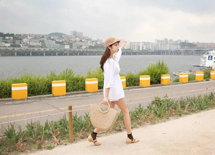 Ydlns Fashion MOON Straw Handbags Summer Beach Rattan Bag Handmade Vintage Woven Handbag For Women bolsa femme 240809_voghion.com