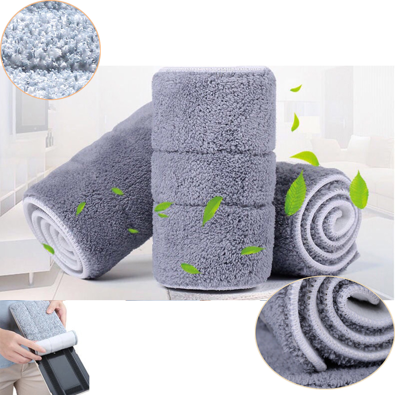 5/7/10 pezzi Panno per mocio in microfibra per pavimenti Sostituisci straccio Panno autopulente Panno per mocio per la casa Bagno Lavaggio stracci Bagnati e asciutti_voghion.com