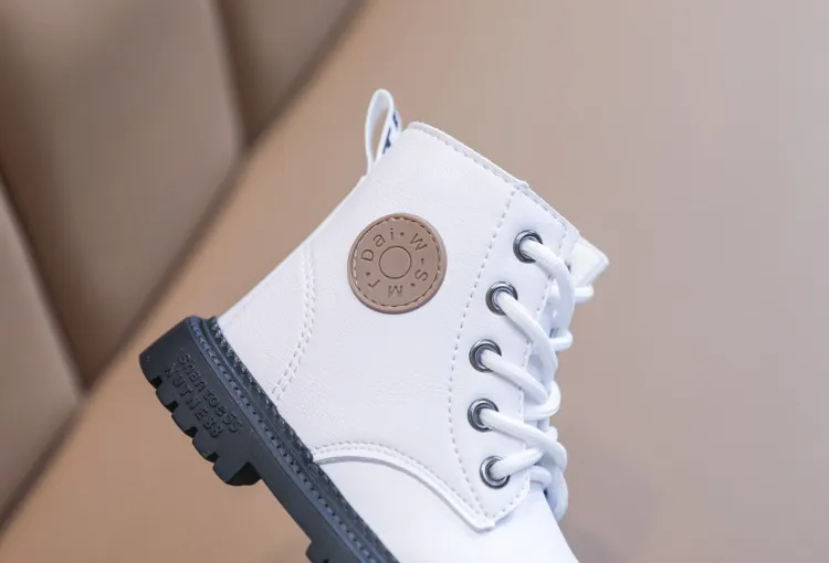 Kids Fashion Casual Toddler Boys Girls Autumn Winter Leather Littlesprouts Boots Children Running Sport Snow Shoes Sizes_voghion.com