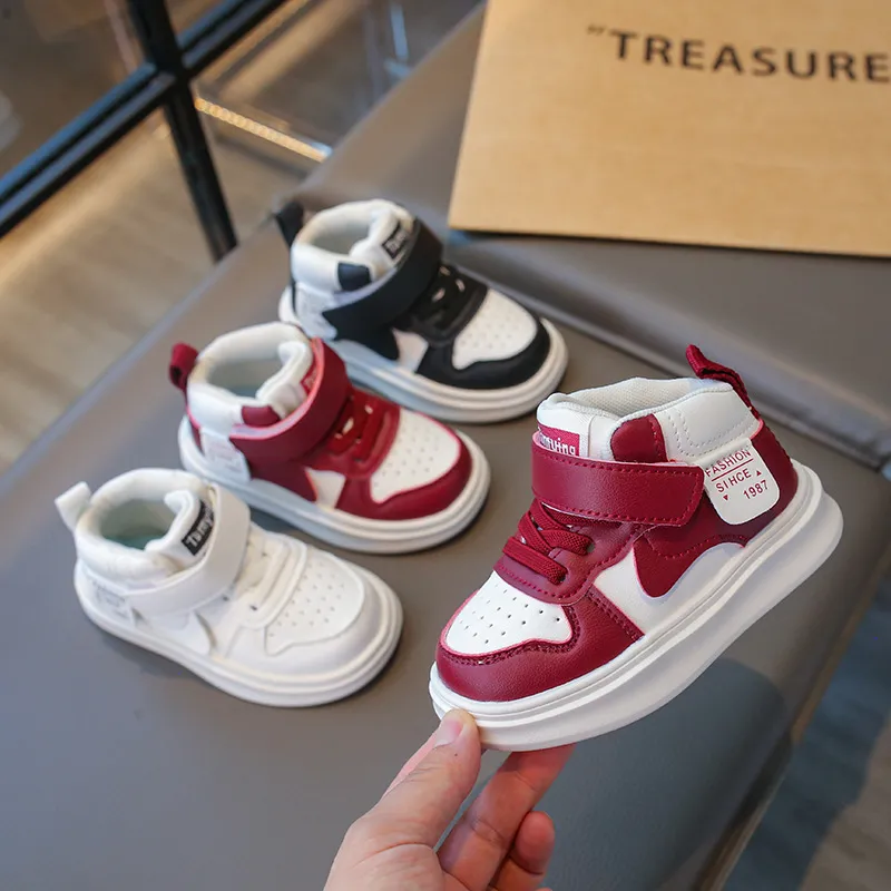 Kids Basketball For Children High Top Trainers Boys And Girls Littlesprouts Sport Running Sneakers Enfant Toddler Baby_voghion.com