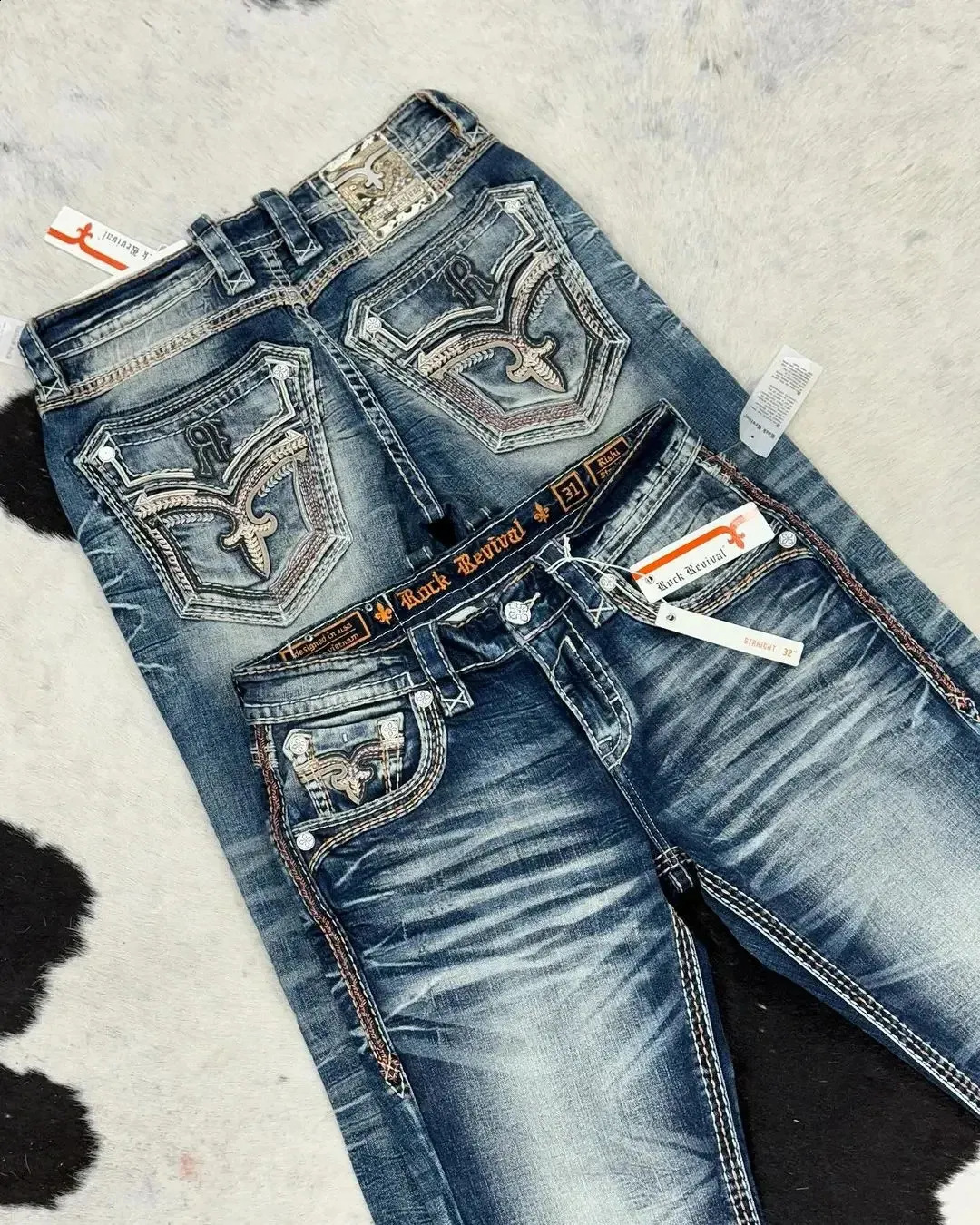 retro street bordado solto jeans cintura alta Haruku moda masculina e feminina lavado casual y2k calças 240911_voghion.com