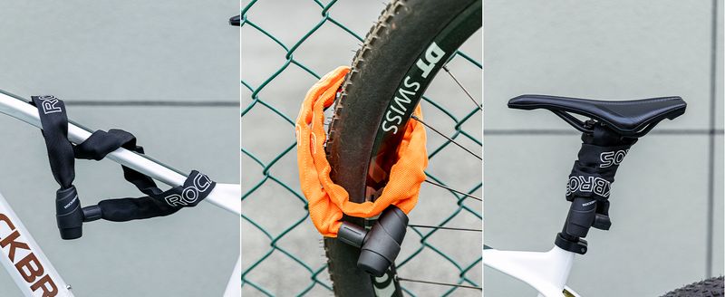 ROCKBROS 95cm/15.61mm Bicycle Chain Lock Waterproof_voghion.com