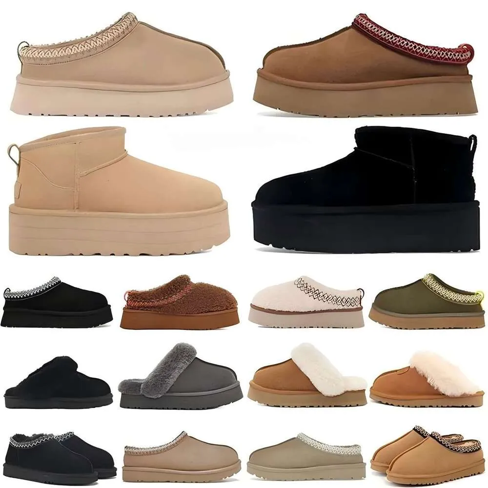 Women Boot Snow Winter Sheepskin Boots Fashion Ladies Platform Fur Slipper Classic Ultra_voghion.com
