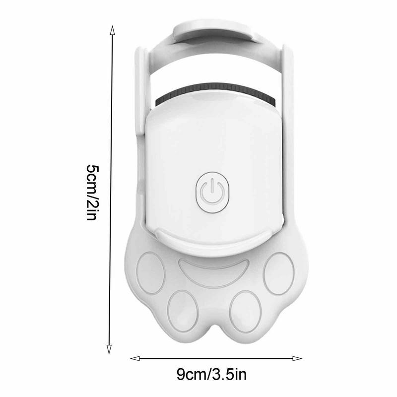 Cat Paw Electric Heated Eyelash Curler Eyelash Curler With Heating 2 Level Temp Lash Curling Tool For Women Last All Day_voghion.com