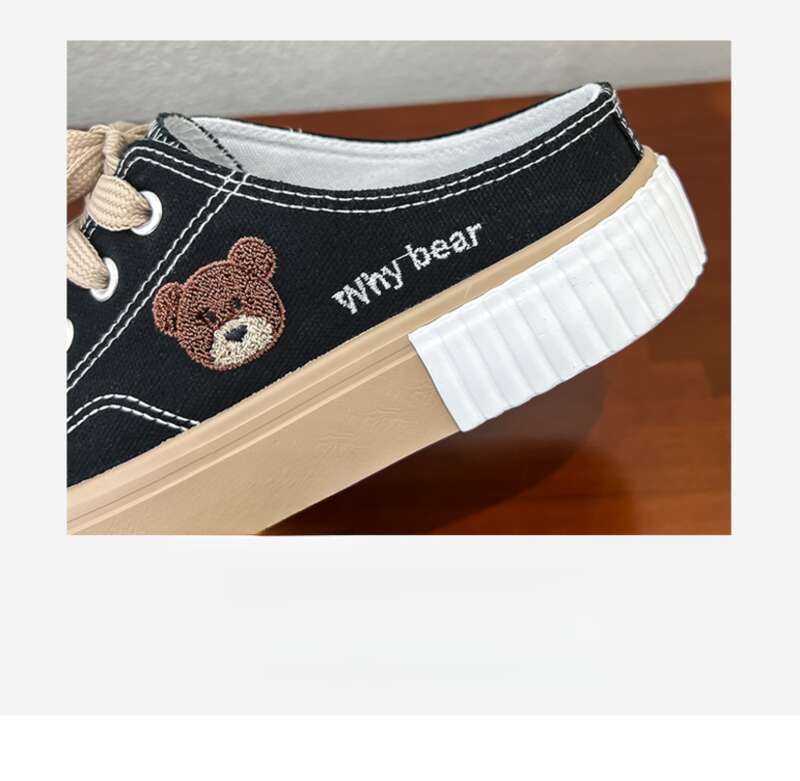 Scarpe per bambini in tela Bear 2023 Estate Nuove scarpe da tavola basse casuali versione coreana piatta della marea di cento e uno_voghion.com