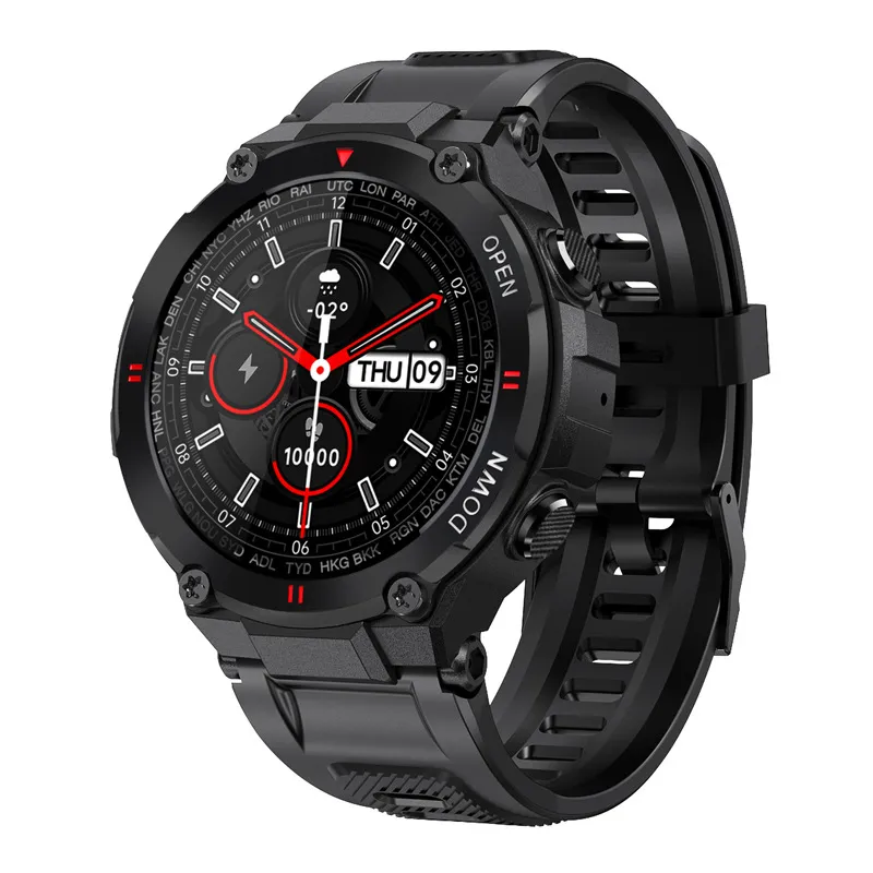 K22 Smart Call Bracelet 1.28-inch IPS Full View Heart Rate And Blood Pressure Monitoring Bluetooth Call Watch_voghion.com