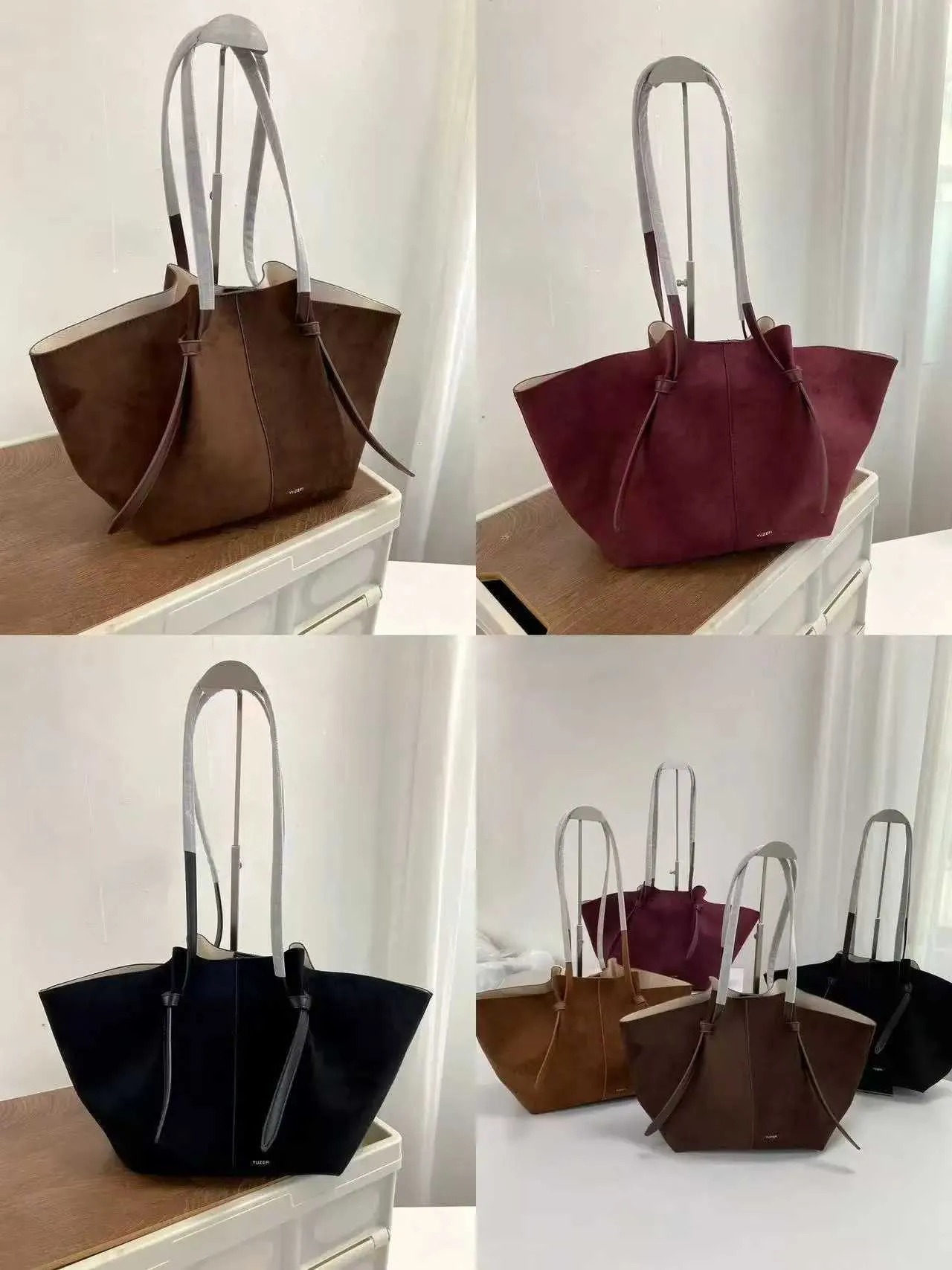 YUZEFI Womens New Popular Shoulder Bag Large Capacity HandheldC241210_voghion.com