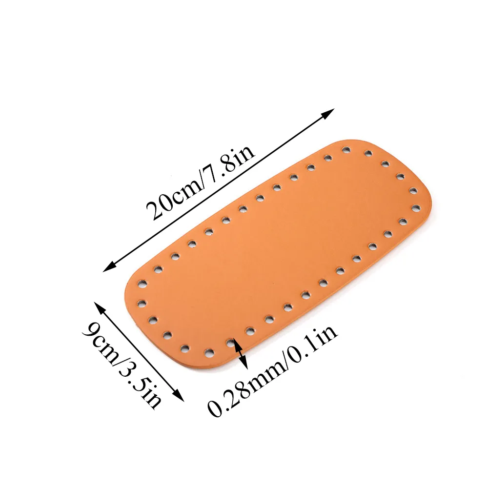 1pc Handmade Oval Webbing For Bags Rectangle Round Diy Crochet Long Bottom For Knitted Bag_voghion.com