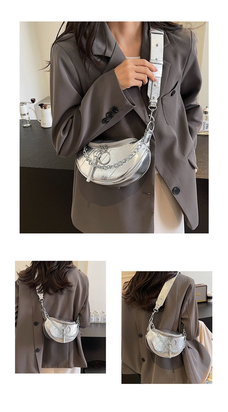Fashion Dumpg Donna Corea del Sud Ins Trendy Semplice Spalla 2024 Estate Niche Design Borsa a Tracolla_voghion.com