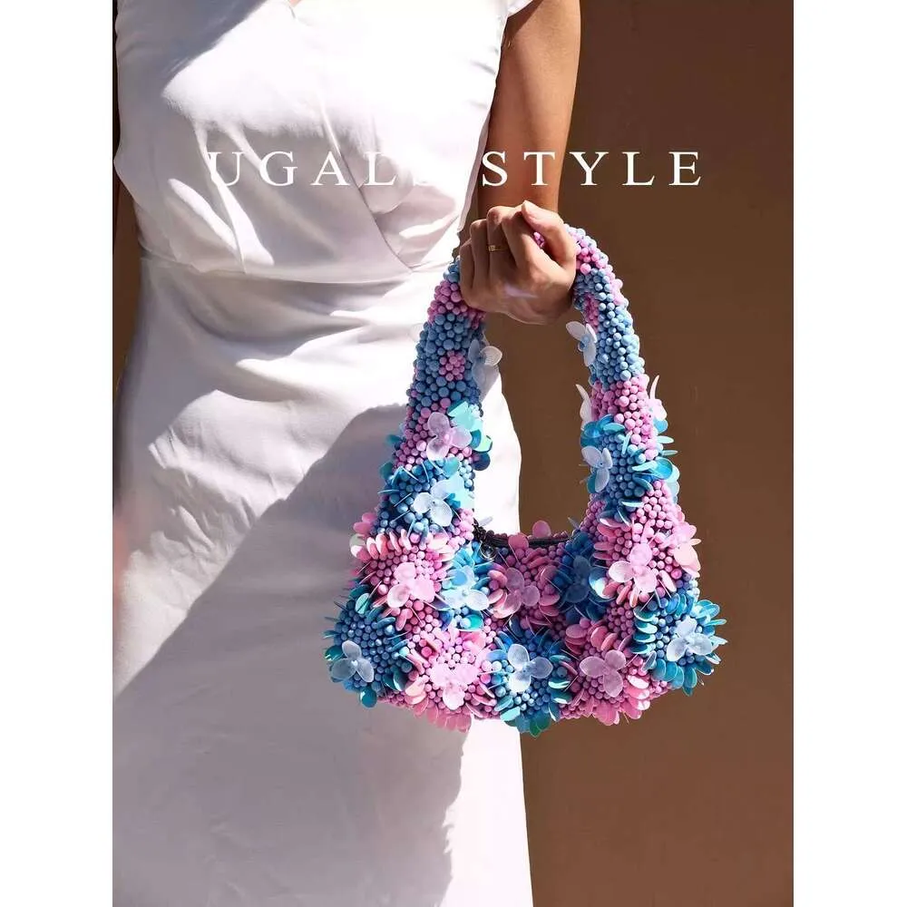 Borsa da sera con perline donna pochette a spalla per matrimonio_voghion.com
