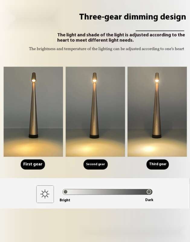 Neues Umgebungsnachtlicht, Lampe, Ins-Stil, leichter Luxus, einfache, hochfüßige, über USB wiederaufladbare Schlafzimmerdekoration, Auge_voghion.com